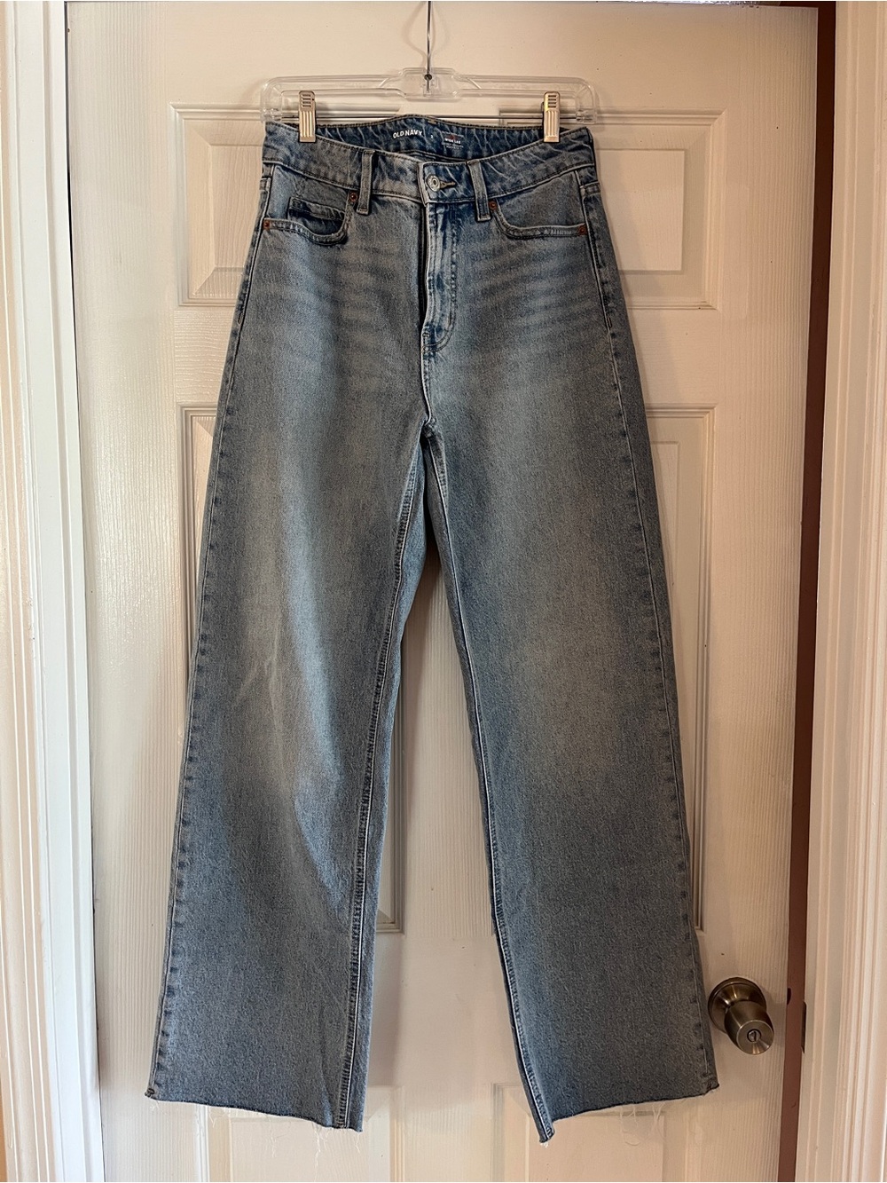 Old Navy Women’s Extra High Rise Curvy Wide Leg Jeans - Size 2